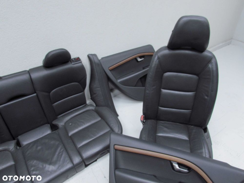 VOLVO V70 III XC70 III 07-16 FOTELE FOTEL SIEDZENIA SKORA PODGRZEWANE WENTYLOWANE BOCZKI KPL - 7
