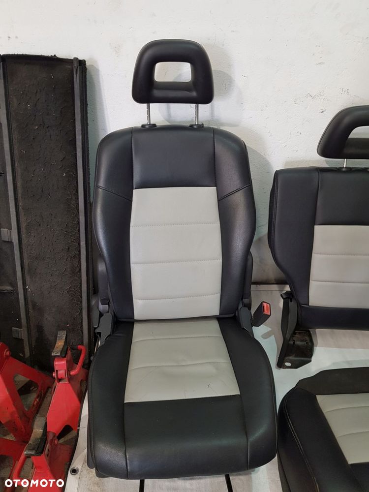 fotele kanapa skóra grzane jeep compass i 07 rok - 2