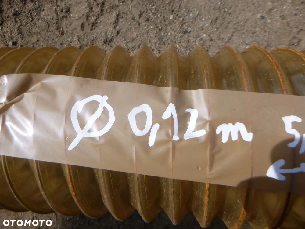 wąż ssawny zamiatarki  i inne 120mm  5m - 2