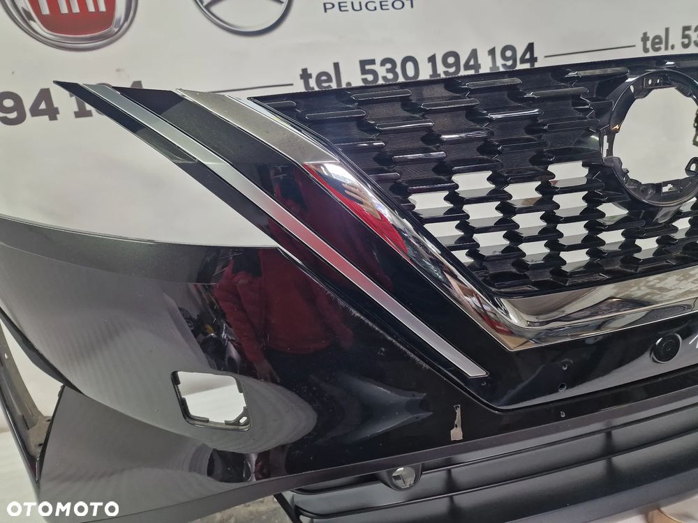 NISSAN QASHQAI 3 III 21- ZDERZAK PRZEDNI PRZÓD + GRILL / ATRAPA POD KAMERĘ , NR 620226UA0H , NR AUKCJI NZ1358 - 14