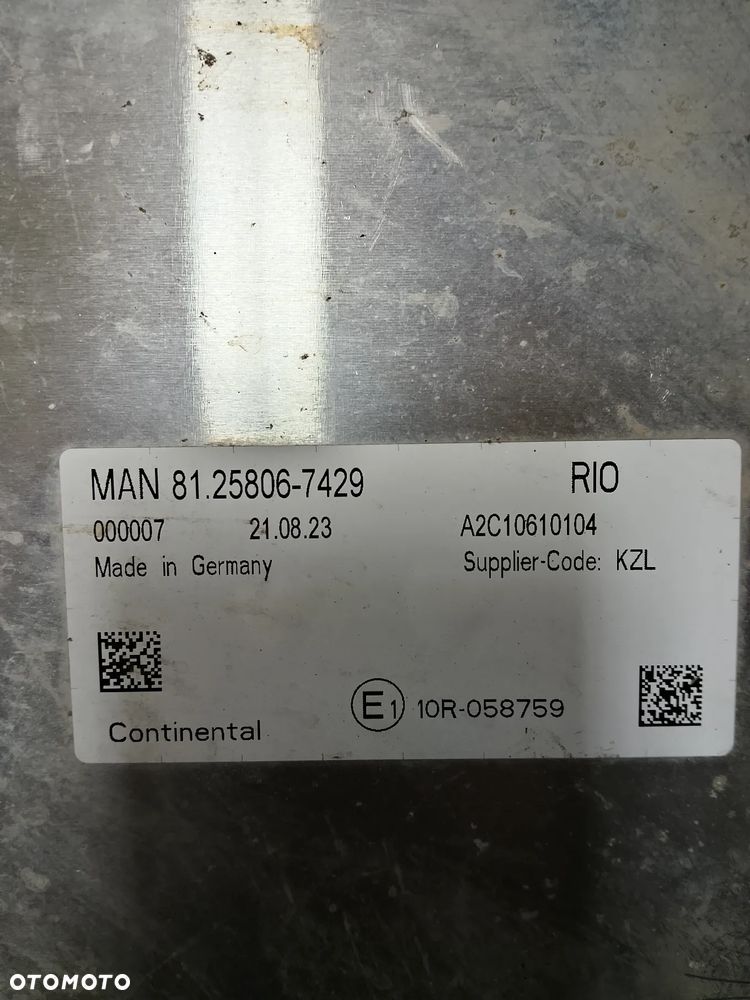 Sterownik RIO Man tgx Tgs 81.25806-7429 - 2