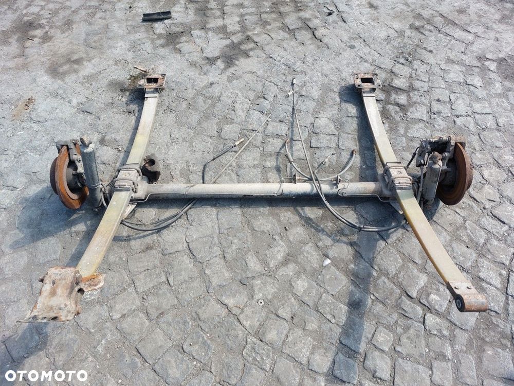 Oś tylna BELKA RESORY TYŁ Renault Master II MOVANO II 1998-2003 - 5