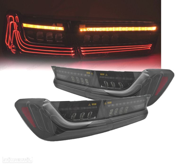 FAROLINS BMW G20 19-22 LOOK LASER LED FUMADOS - 1