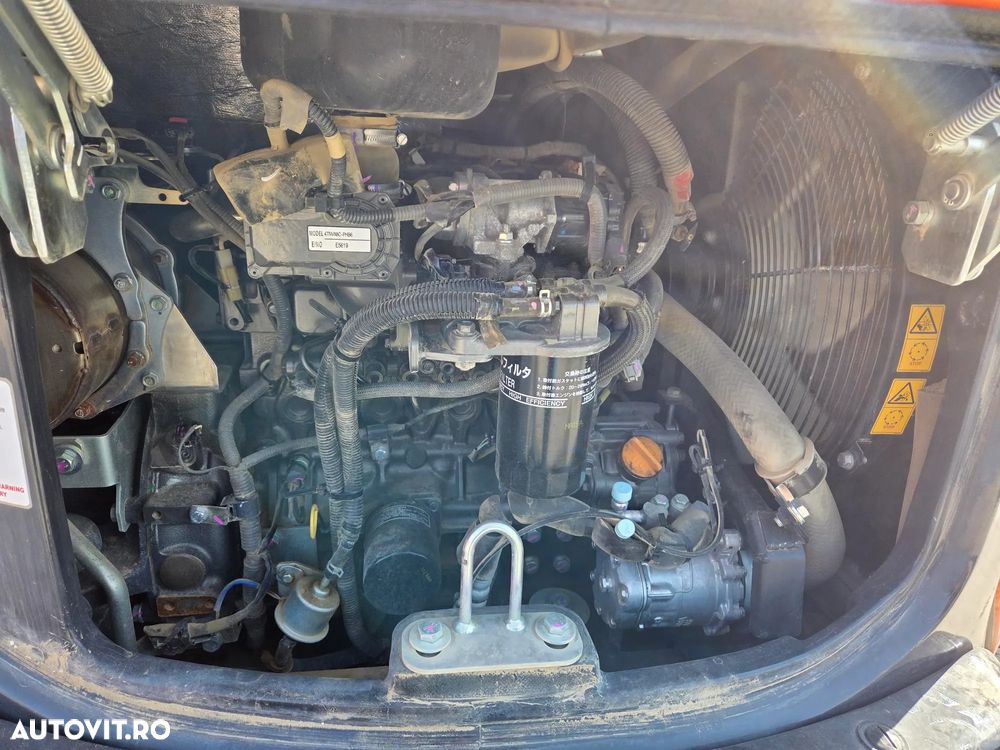 Hitachi 5,1tone, 2023/12, 2.229h, ZX48U-6, Adanc sapare 4m, CUPLA RAPIDA HIDRAULICA+3 CUPE, LAMA NIVELARE, Aer conditionat, inst picon pe brate, latime 2m, incarcarca 8x4, Antifurt, posibil leasing 4 ani, PROMOTIE 37900 EUR+Tva - 16