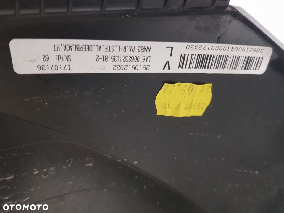 VW ARTEON LIFT HYBRID R-LINE 20 PHEV ZDERZAK PRZEDNI PRZÓD KOMPLETNY POD KAMERE 3G8853655H DEEPBLACK - 6