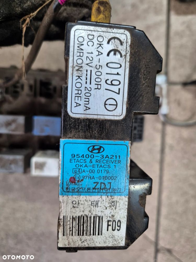 ZESTAW STARTOWY KOMPUTER STACYJKA BSI HYUNDAI TRAJET 2.0 CRDI LIFT - 3