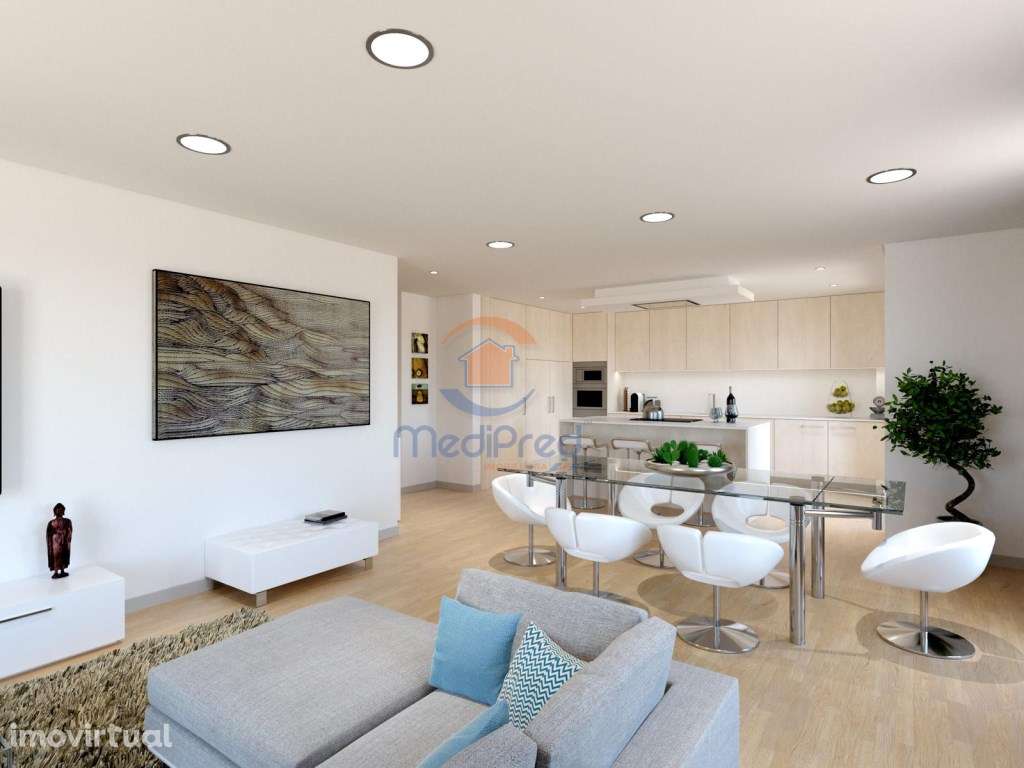 Duplex T3 + 1 em construção com BOX e 2 terraços - Montijo - Grande imagem: 2/28