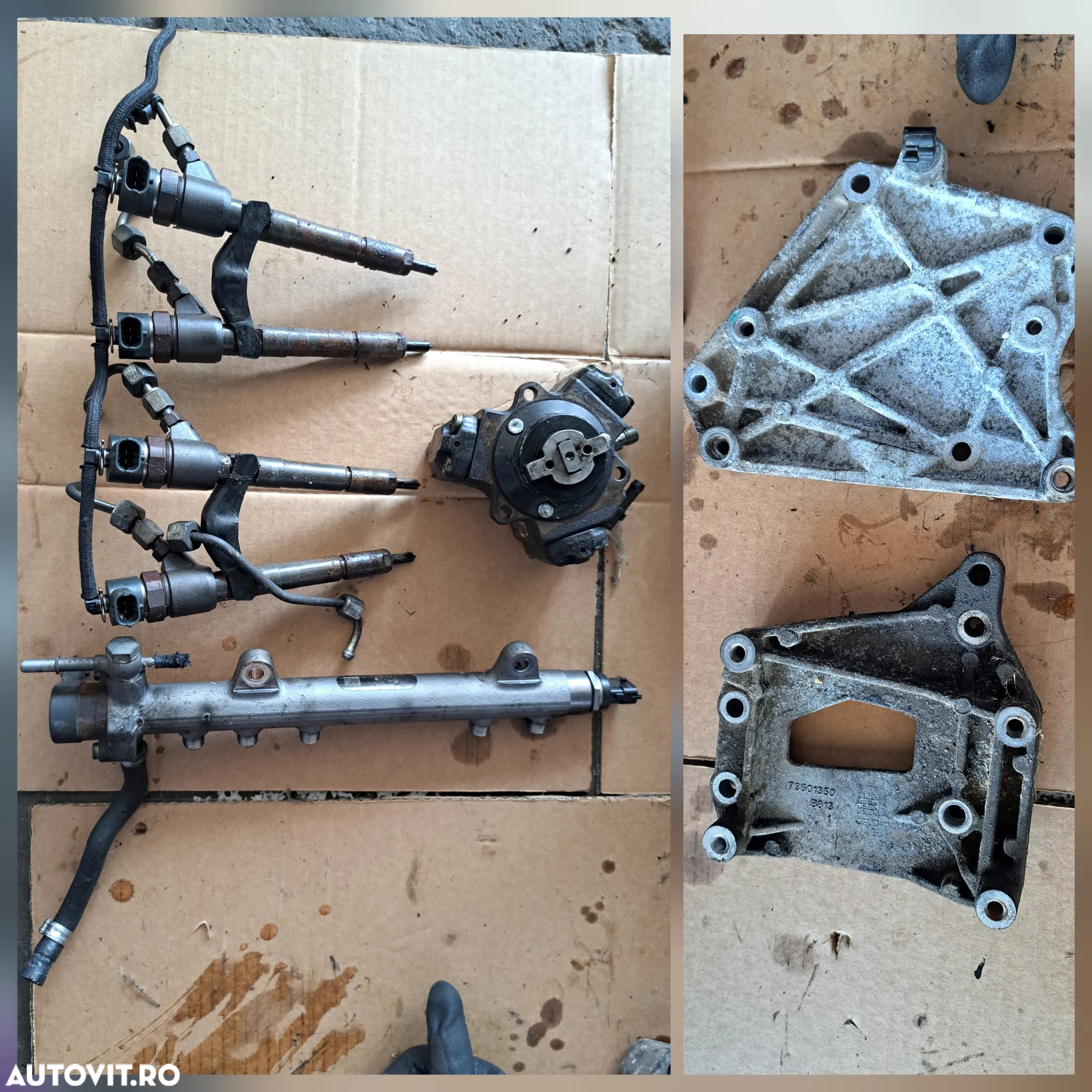 Alternator electromotor turbina compresor kit injectie injectoare kit ambreiaj galerie admisie planetara racitor gaze egr instalatie electrica fiat panda 1,3d - 9