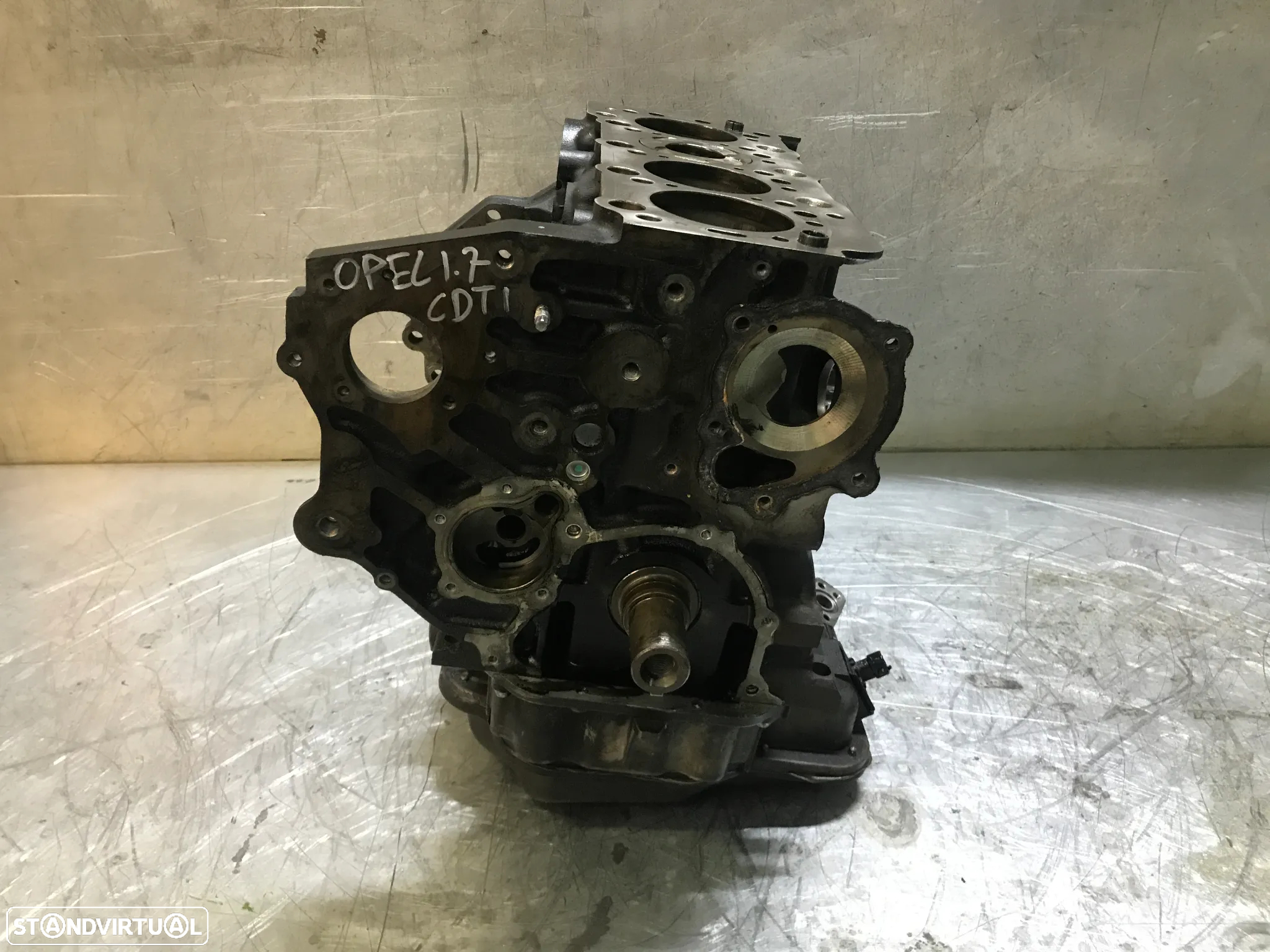 BLOCO DO MOTOR COM CAMBOTA E 2 PISTONS OPEL ASTRA 1.7CDTI 125CV Z17DTR - 2