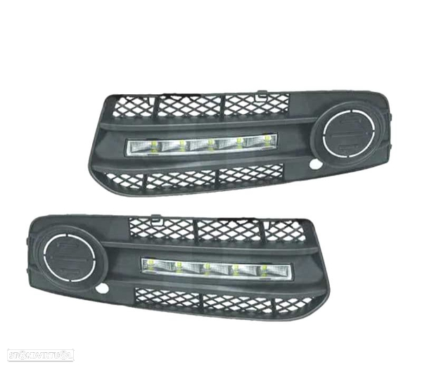 GRELHAS LUZ DIURNA LED AUDI A4 B8 07-11