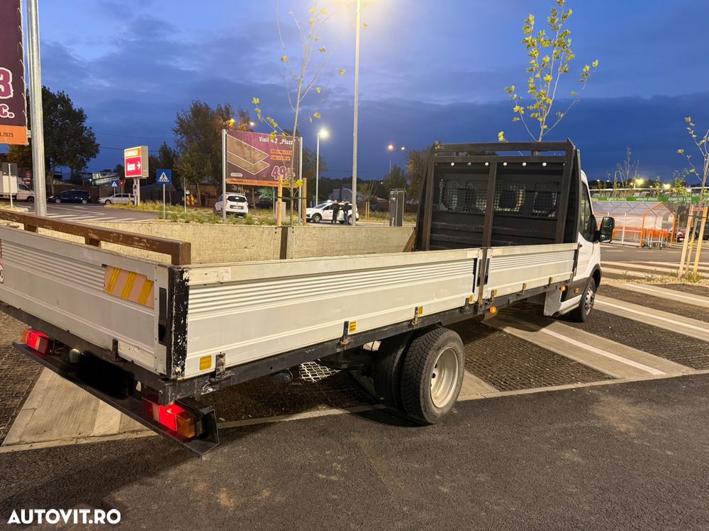 Ford Transit 2016 2.2 Punte Dubla L4 L5 XL XXL Bena 5.5m lunga TVA luata din reprezentanța Ford RO Km reali carte service Istoric Fără probleme Bena Aluminiu Dokka Camioneta NU Mercedes Sprinter VW crafter Boxer Pick-Up 4 bucăți disponibile diferite marim - 2