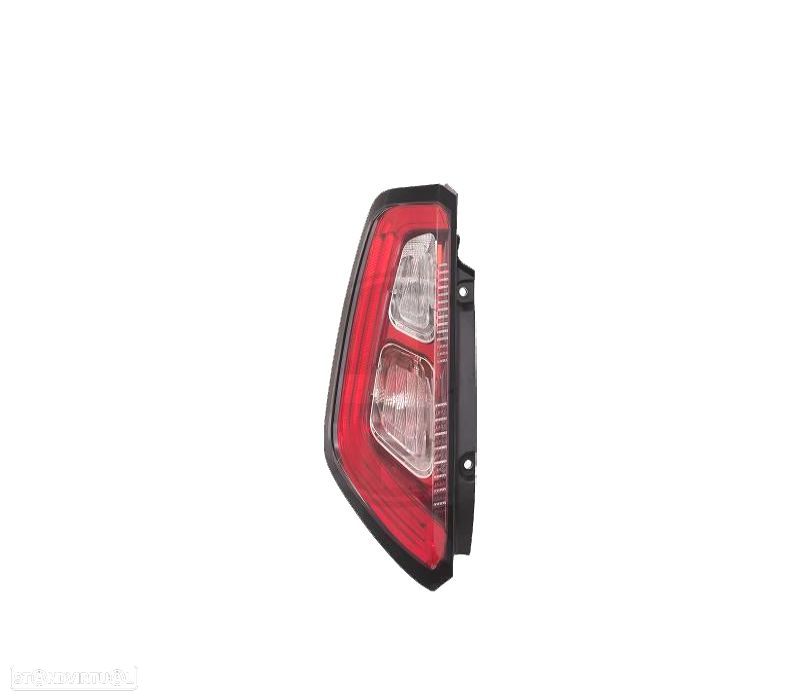 FAROLIN ESQ PARA FIAT PUNTO EVO 09- LED QUADRO PRETO - 1