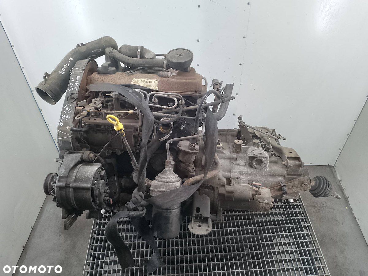 SILNIK KOMPLETNY+ SKRZYNIA BIEGÓW VW GOLF II 1.6 TD - 1