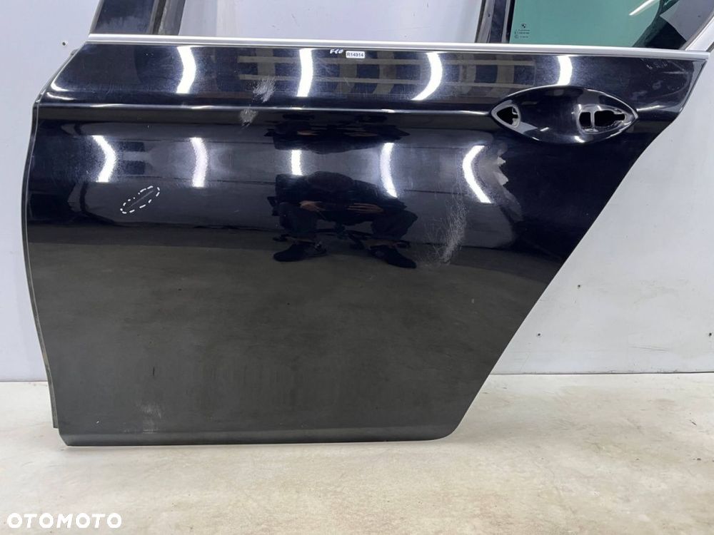 Drzwi BMW 5 F10 10-17r. lewe tylne lewy tył 668 Schwarz II - 4