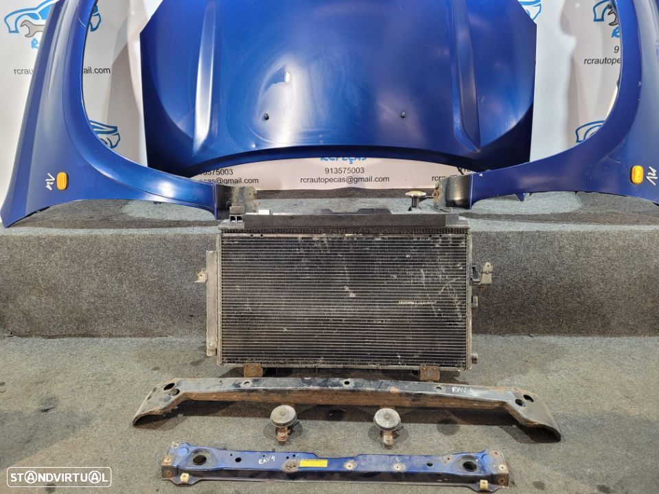 FRENTE COMPLETA TOYOTA RAV 4 II 2 MK2 CAPOT PARACHOQUES GUARDALAMAS OTICAS RADIADOR REFORÇO - 5