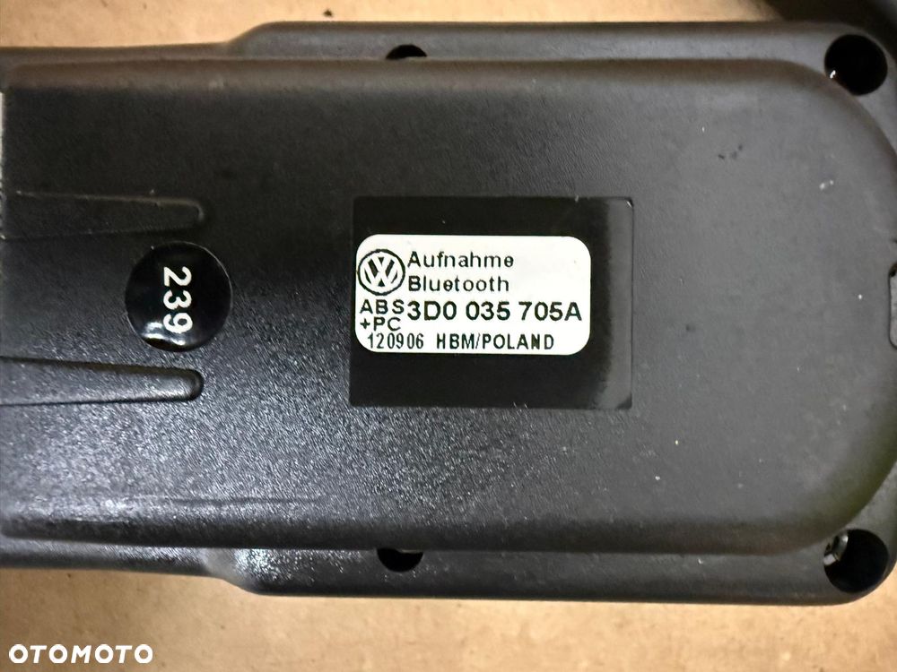 VW PHAETON LIFT 10-15 TELEFON MODUŁ BLUETOOTH 3D0035705A 3W7035385H 3D00357 - 7