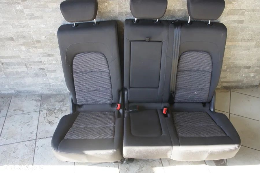 NR 40 Fotele przód + tył, podgrzewanie, tunel, napinacze Audi Q5 lift - 2