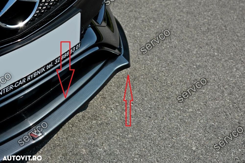 BodyKit Mercedes A Class W176 AMG Facelift 2015-2018 v1 Maxton Design - 3