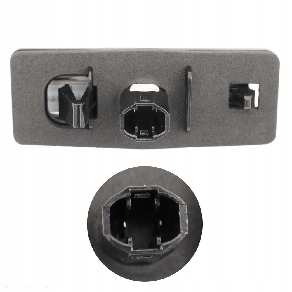 podświetlenie tablicy rejestracyjnej led toyota prius 2 3 rav4 c-hr ct nx - 4