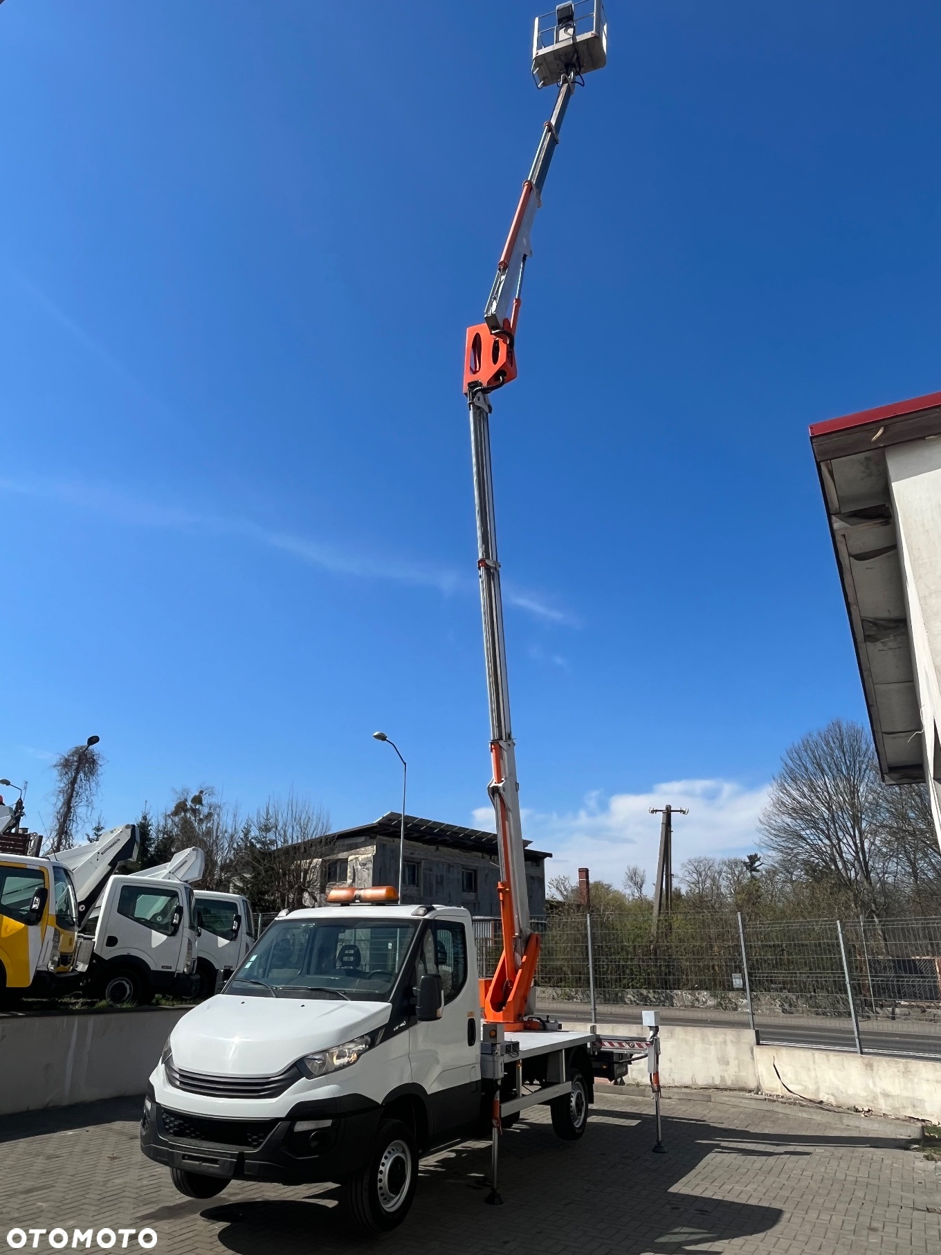 Iveco Podnośnik Koszowy Zwyżka 21 Metrów Multitel Mx210 MT182 UDT BDB Stan jak Wumag Ruthmann GSR - 13