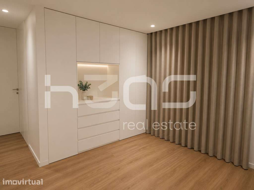 Apartamento T3 com Acabamentos Modernos, Varandas Amplas e Churrasq... - Grande imagem: 3/8
