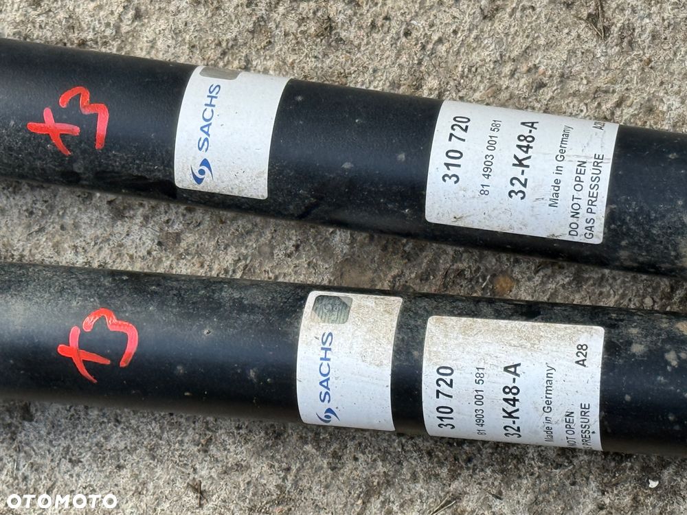 Amortyzatory tył tylne x3 e83 sachs jak nowe ! - 2