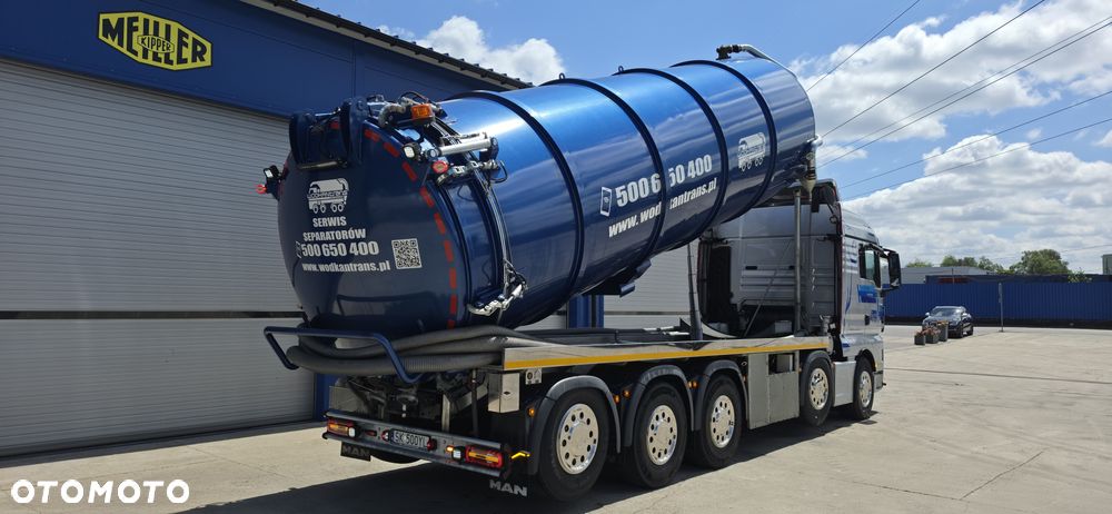 MAN TGX 43.580 10x4 asenizacyjny cysterna 32m3 DEMAG beczka zabudowa 2024 - 8