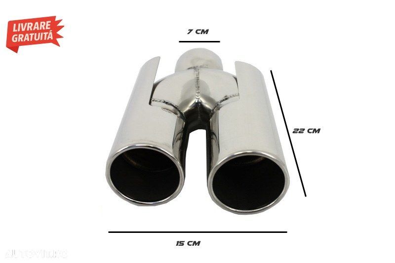 Tobe Ornamente sistemul de evacuare BMW E60 E90 E92 E93 F10 F30 M3 M5 M6 ACS Look- livrare gratuita - 6