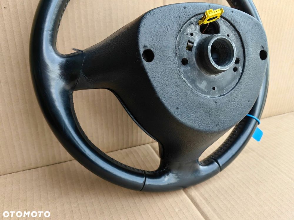 Kierownica Seat Leon I Toledo II oryginalna z poduszką skóra TOP SPORT 4320 - 8