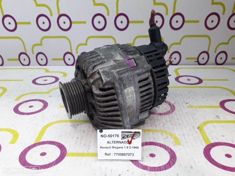 Alternador Renault Megane Scenic 1.9 D 64Cv de 1996 - Ref: 7700857073 - NO50176 - 1