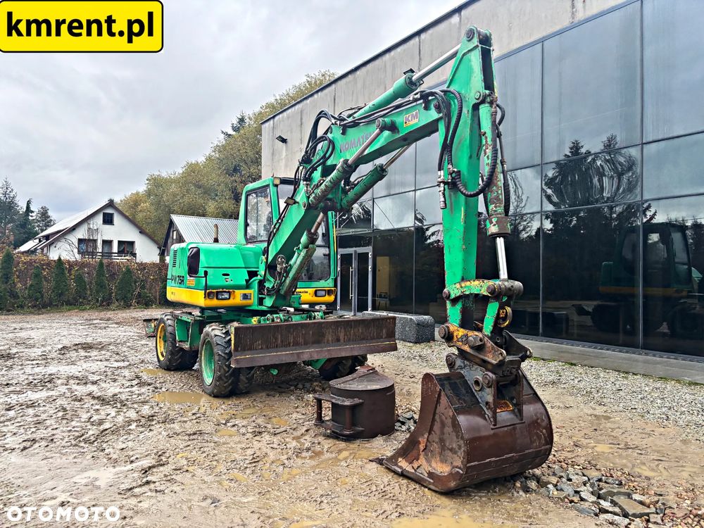 Komatsu PW 75 R KOPARKA KOŁOWA 2000r. | Komatsu pw 98 liebherr 308 309 310 wacker 9503 terex 70 Yanmar 95 - 10