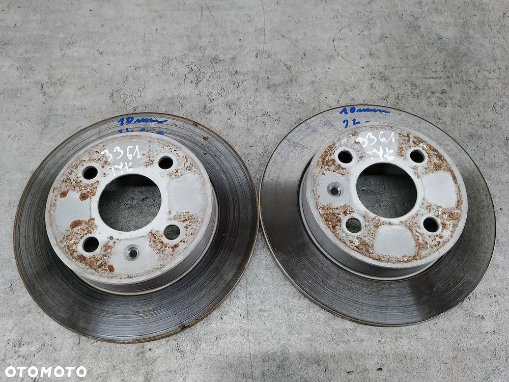 TARCZE HAMULCOWE TYŁ OPEL ASTRA G 0986478882 BOSCH 1.6 16V - 1