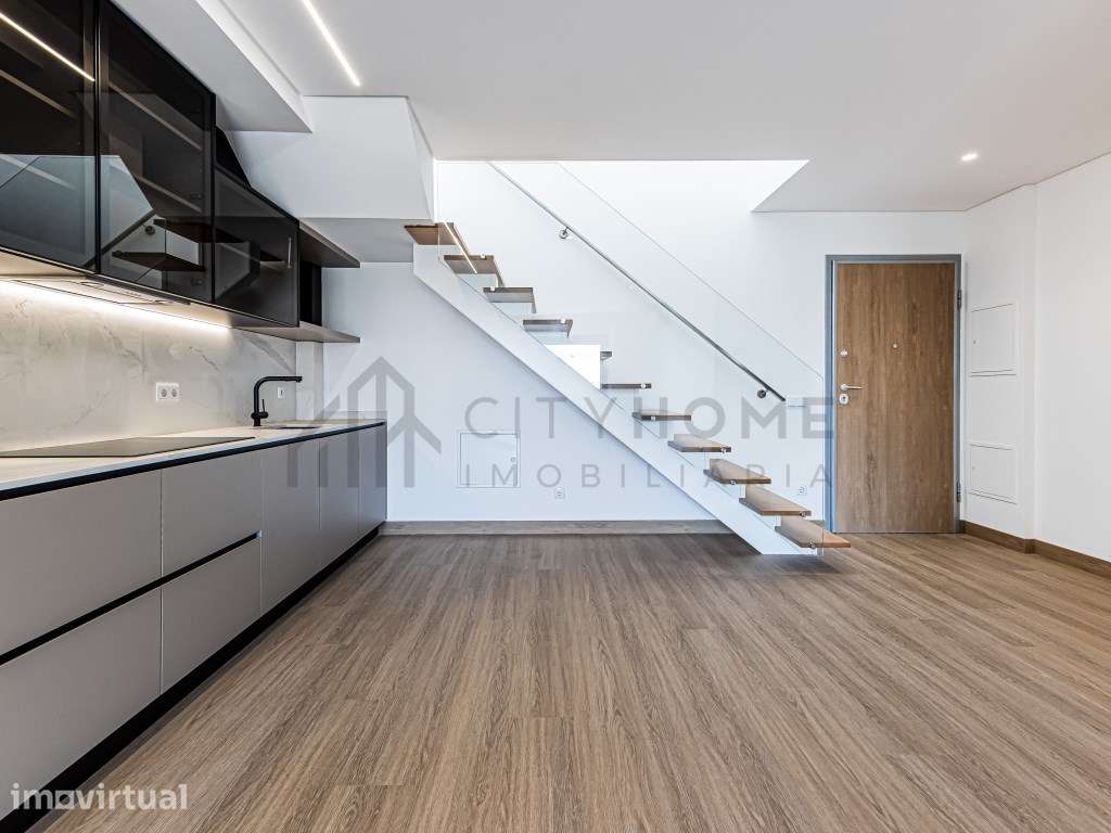 Apartamento T1 Duplex Vista mar, com piscina, garagem e terraço pri... - Grande imagem: 4/38