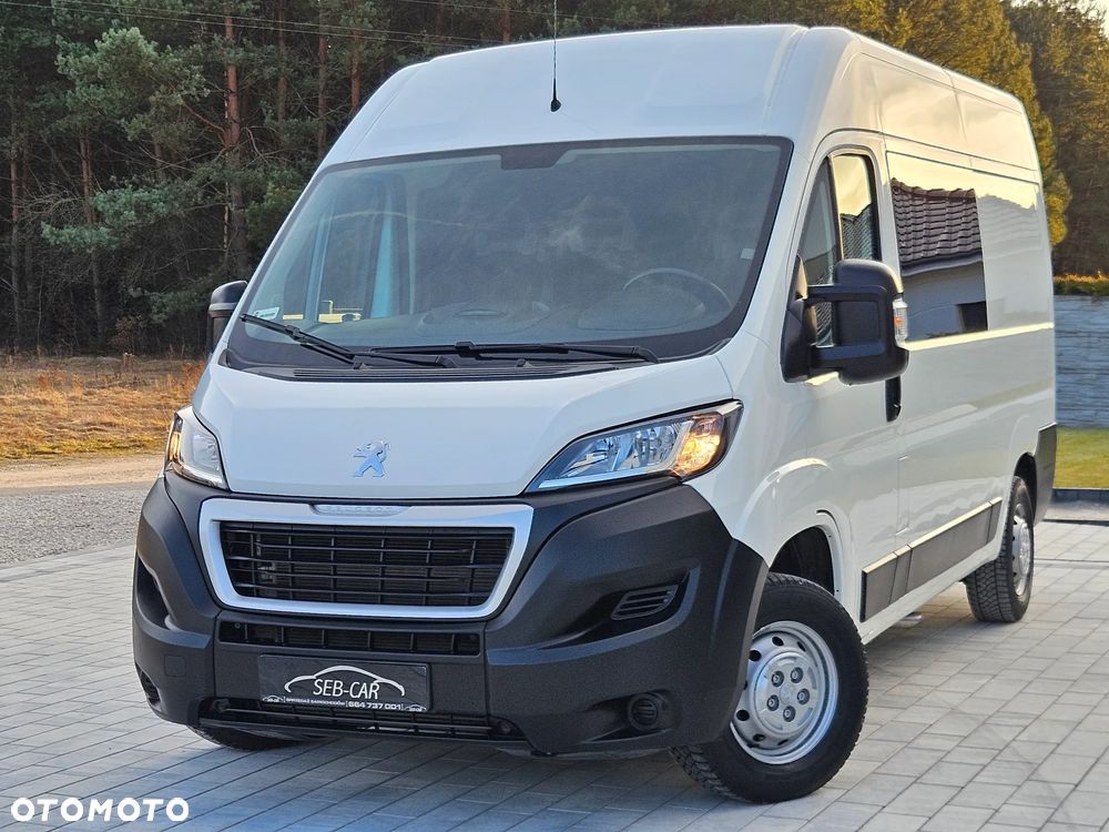 Peugeot BOXER L2H2 Brygadowy 6os 28tys km SalonPL FV23% - 1