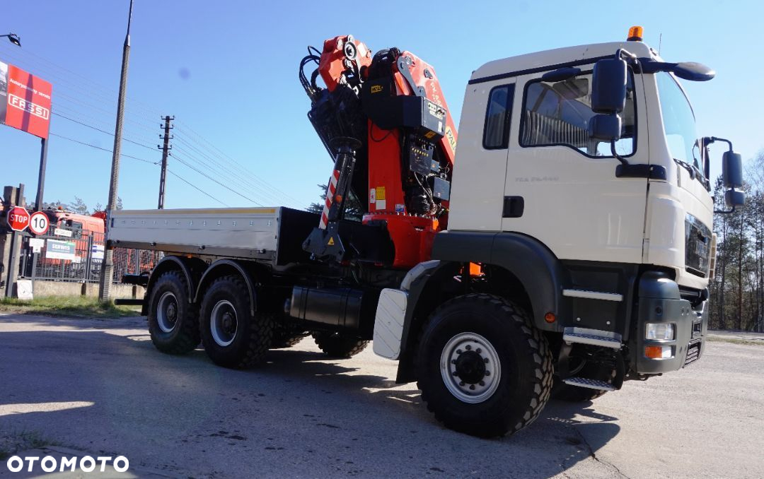 MAN 26.440 6x6 PALFINGER PK 44002 E + FLY JIB + WCIĄGARKA EURO 4 żuraw HDs - 4