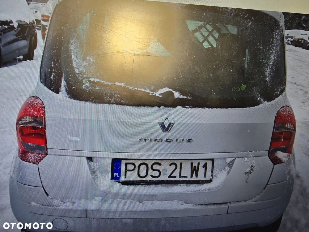renault modus maska zderzak lampa grill błotnik drzwi zbiornik paliwa szyba lusterko klamka - 1