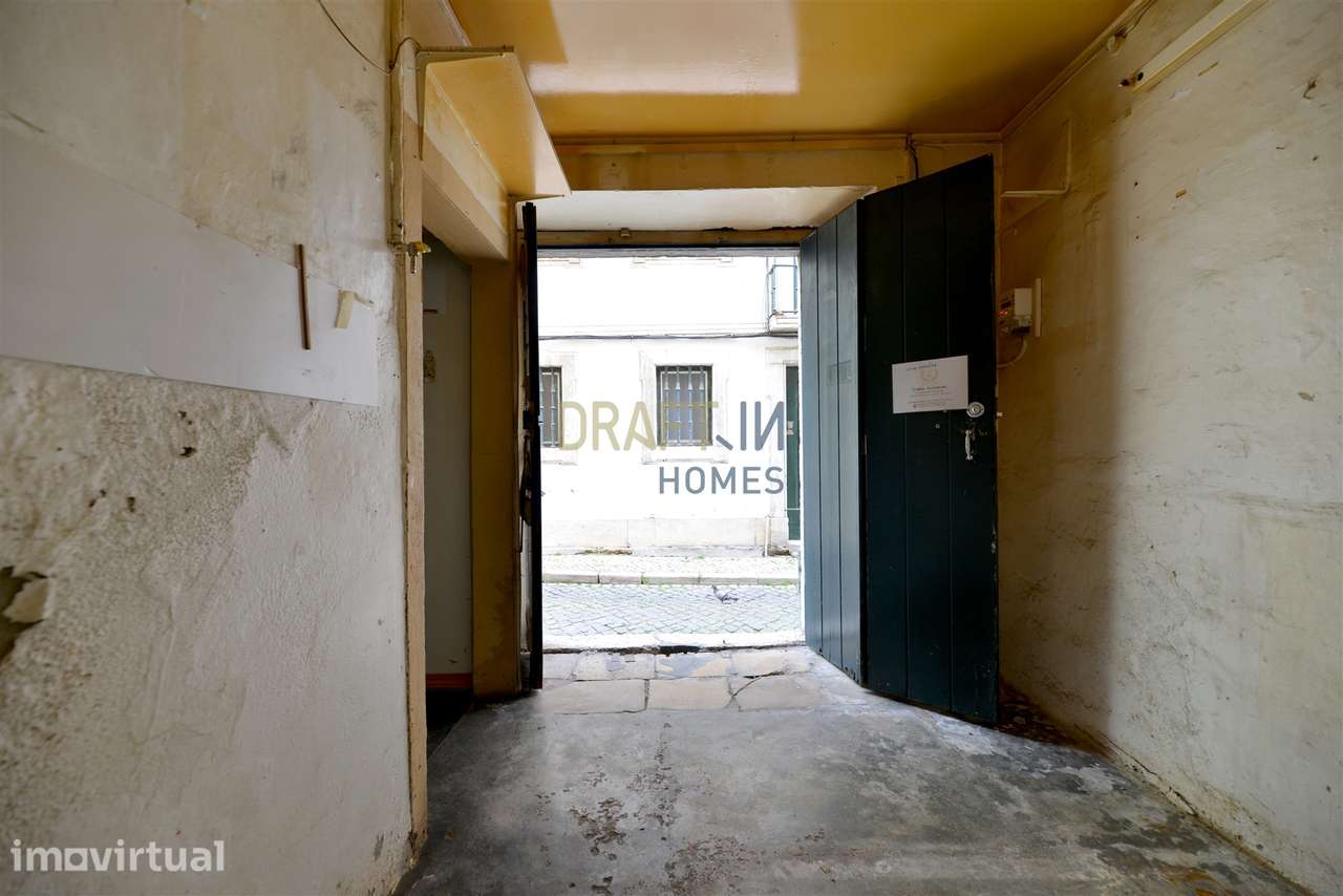 Loja para Remodelação Total | Rua São Boaventura | 32 m² | Possibilida - Grande imagem: 4/15