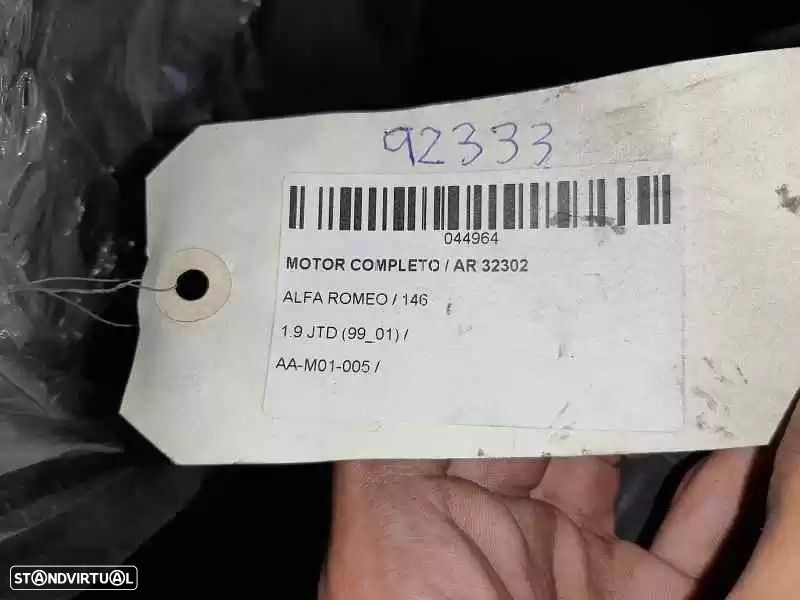 MOTOR COMPLETO ALFA ROMEO 156 -AR32302D - 1