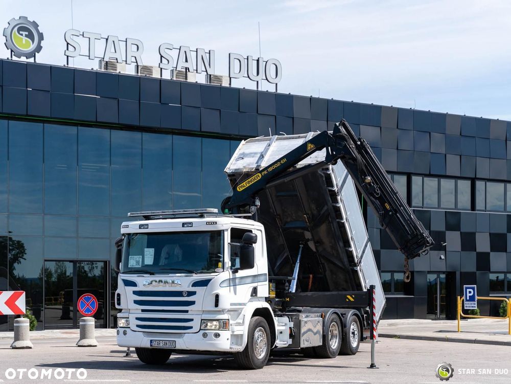 Scania P320 6x2 Palfinger PK 18002 EH HDS Żuraw Wywrotka - 3
