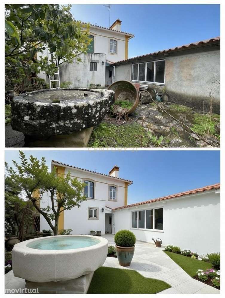 Moradia T4 para Remodelação Total em Carvalhal do Pombo, Torres Novas, - Grande imagem: 2/48