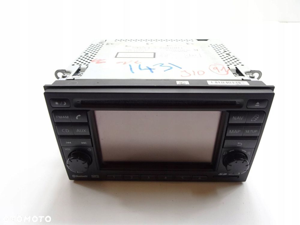 radio cd nissan qashqai j10 lift 10-13 r. - 1