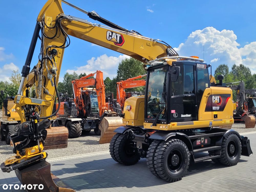 Caterpillar M315F / ROTOTILT ze szczypcami / 3700h / jak NOWA / - 2