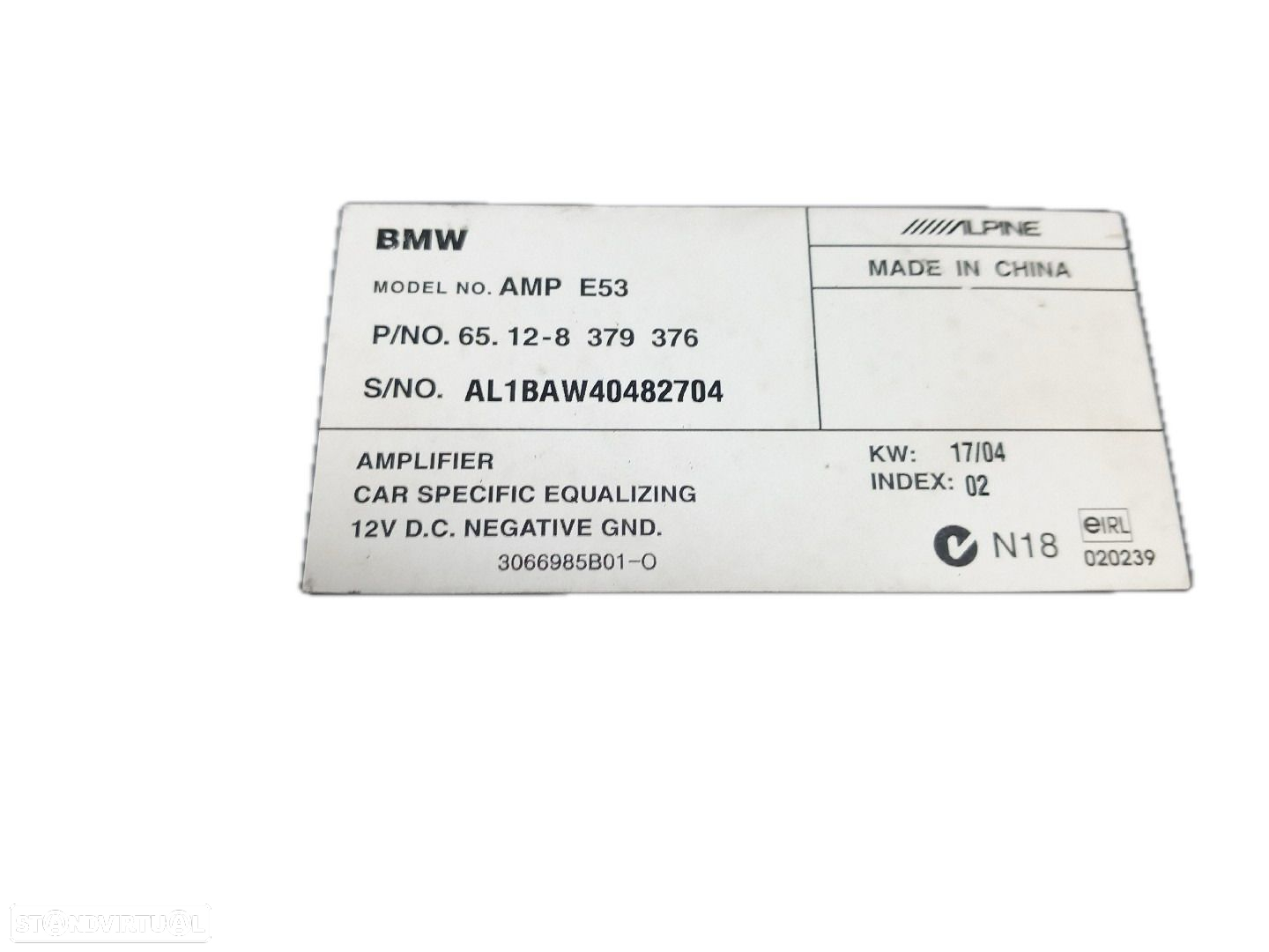 Módulo Som / Amplificador / Rádio Bmw X5 (E53) - 5