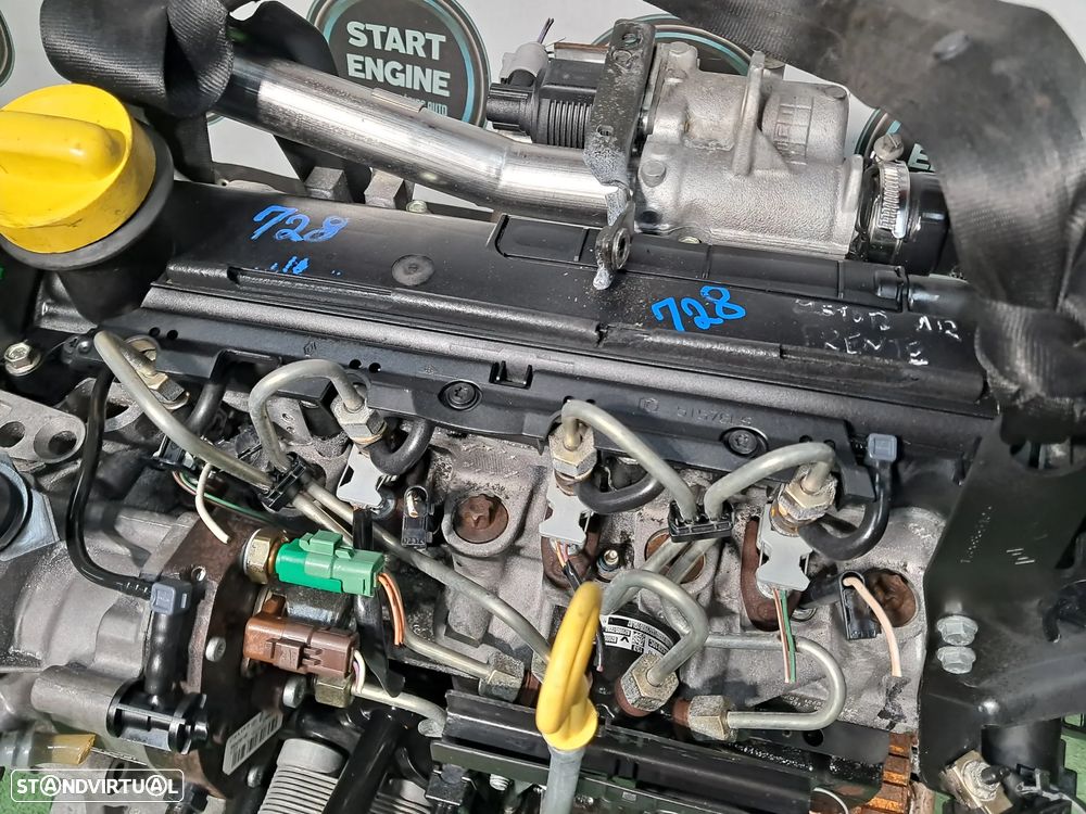 Motor 1.5 DCI K9k728 Megane Clio Scenic Kangoo - 3