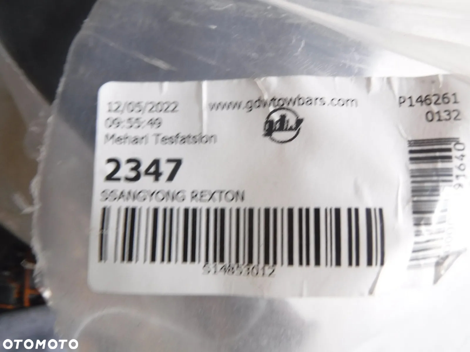 ssang yong ssangyong y400 17r- hak holowniczy nowy oryginał gdw - 3
