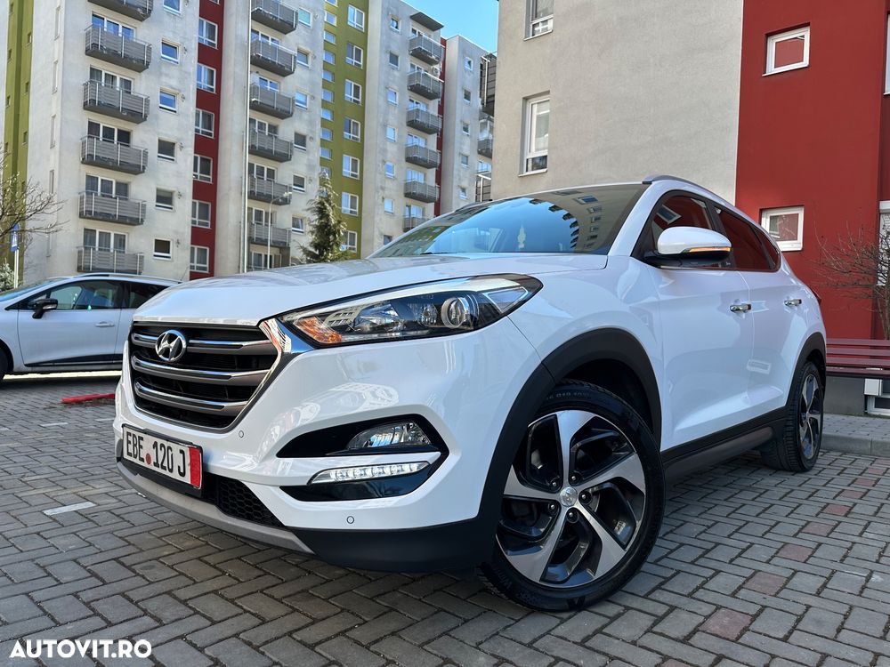Hyundai Tucson blue 1.7 CRDi 2WD DCT Style - 1