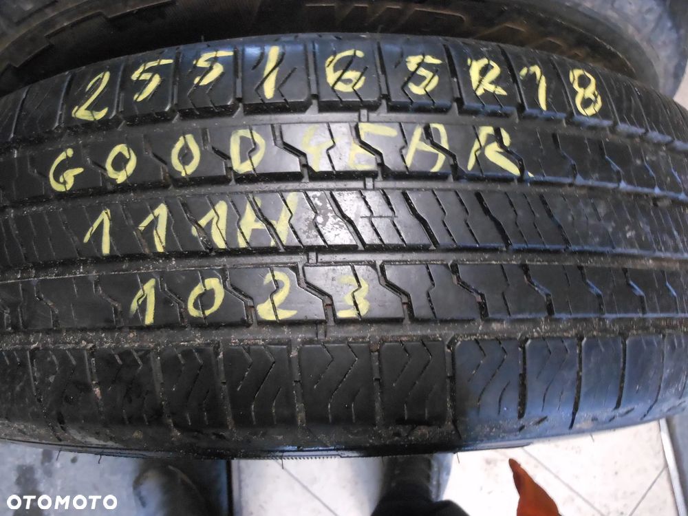 Opony 255/65r18 goodyear wrangler territory ht 9mm jak nowe demo - 3