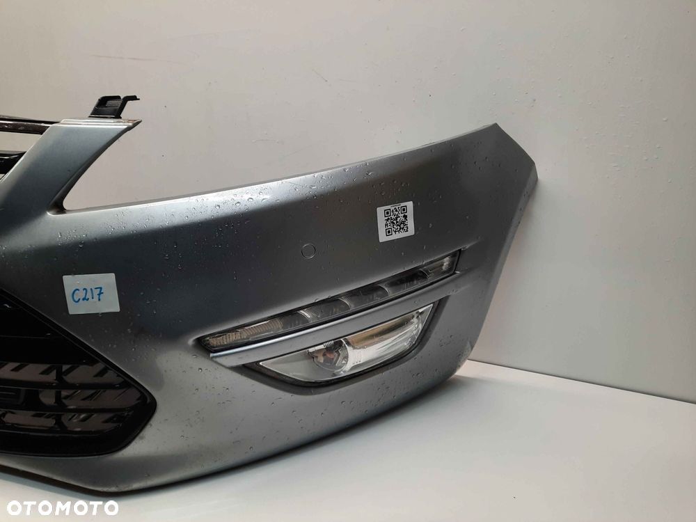 ^ ZDERZAK PRZÓD PRZEDNI FORD MONDEO MK.4 4 IV LIFT FL SZARY PDC CZUJNIKI LED DRL HALOGENY - 4