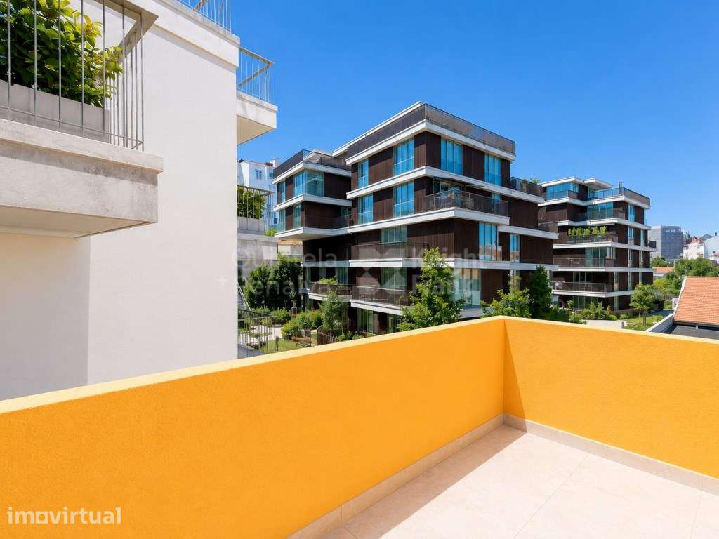 Apartamento T1 com varanda na Graça em Lisboa - Grande imagem: 3/28