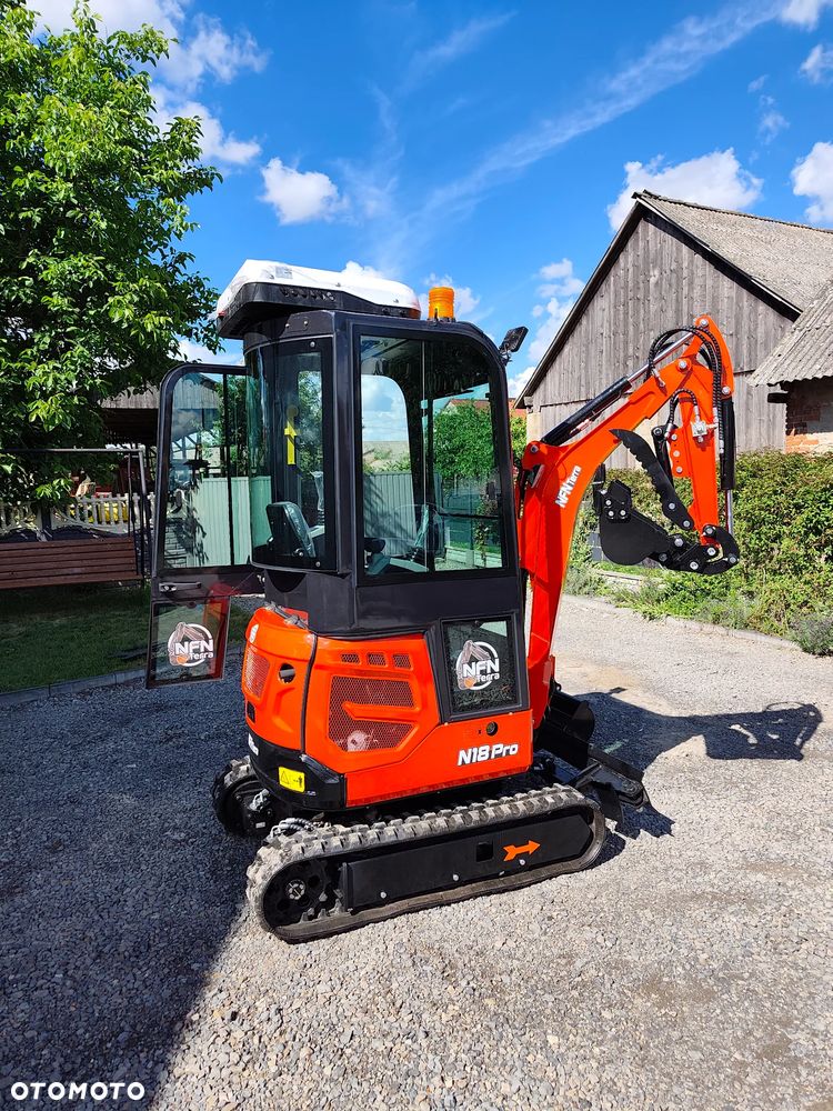 Inny Minikoparka N18 Pro silnik Kubota - 19
